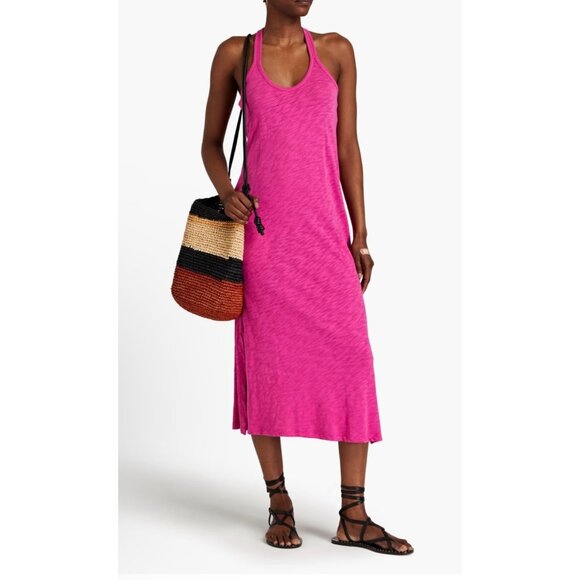ATM Anthony Thomas Melillo Dresses & Skirts - ATM ANTHONY THOMAS MELILLO Slub cotton-jersey midi dress Small
